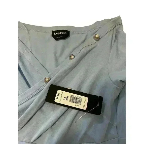 Bebe off-shoulder sheath dress - Picture 3 of 9